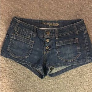 American Eagle jean shorts